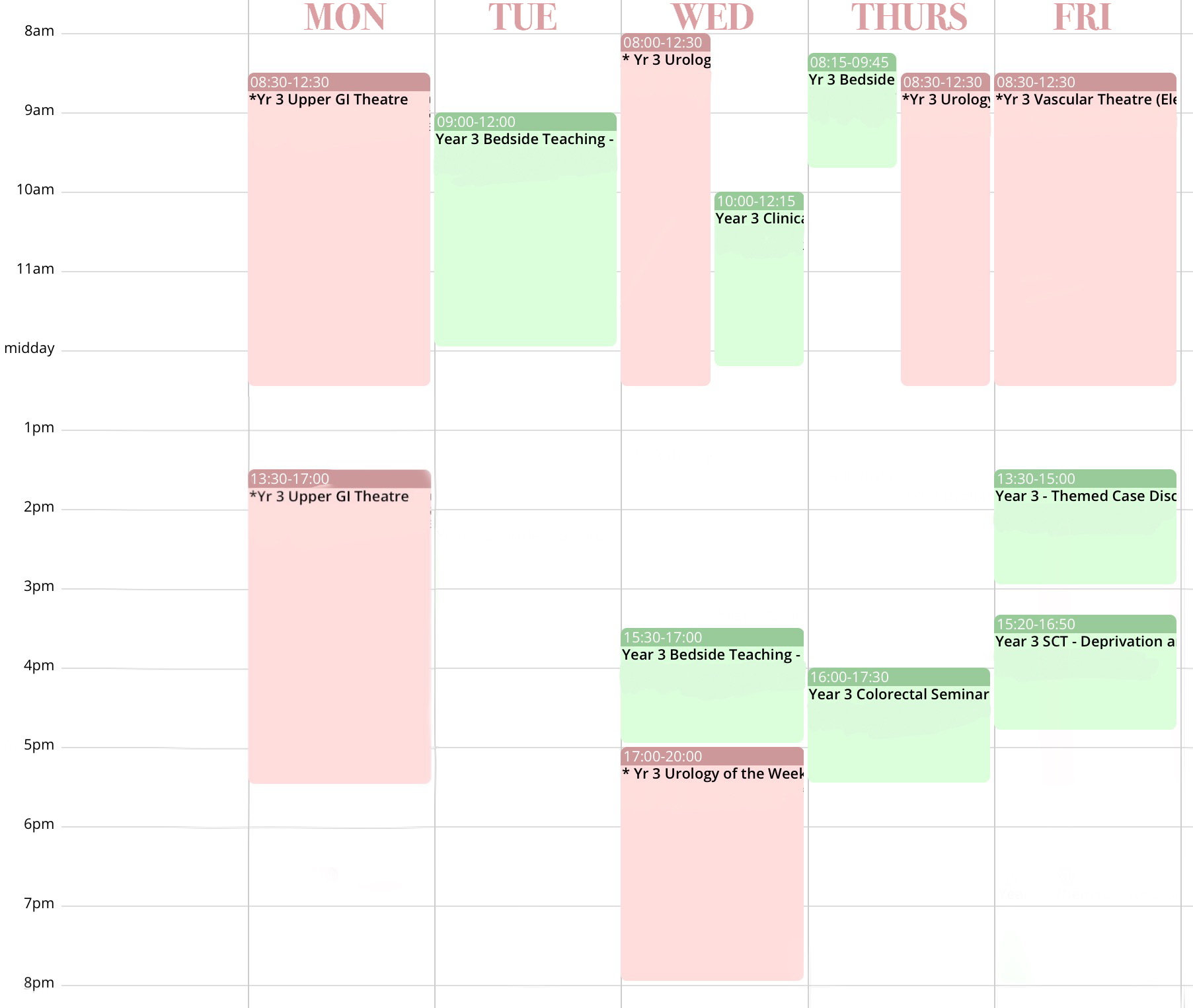 A Week in The Life of a 3rd Year Medical Student on Surgery – Life of a ...