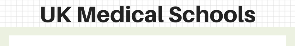 UK Medical Schools