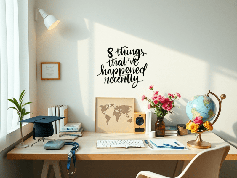 8 things that have happened since I last&nbsp;wrote